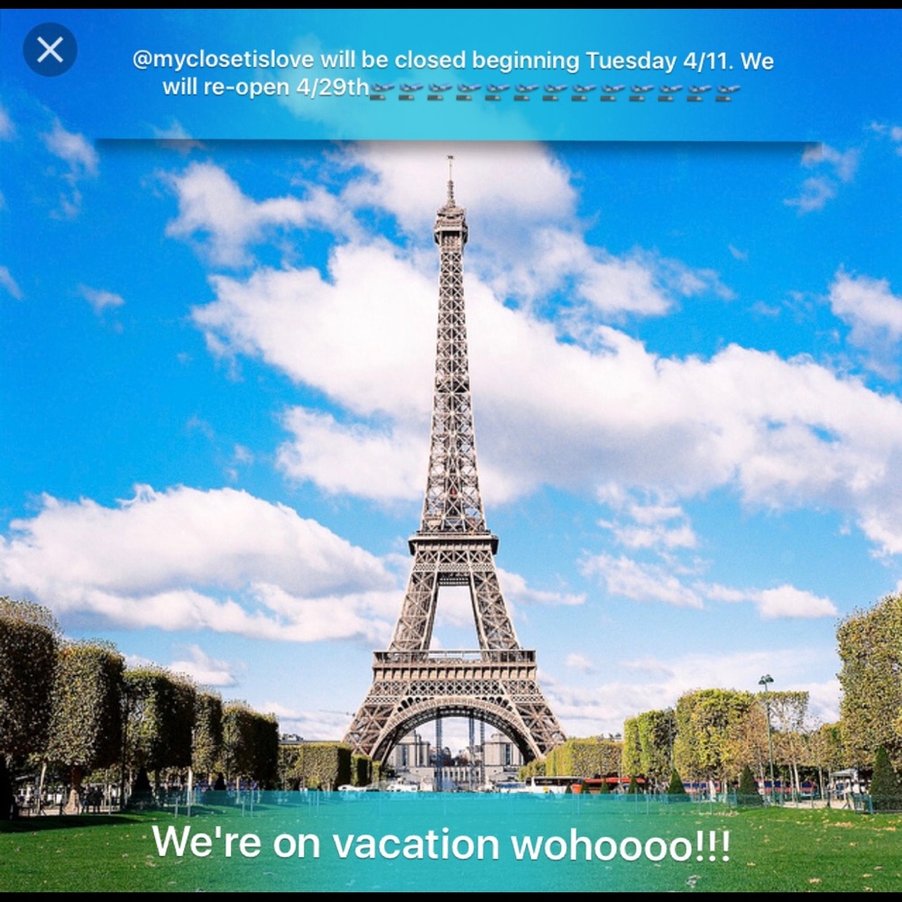 We're on vacation 🤗🤗🤗