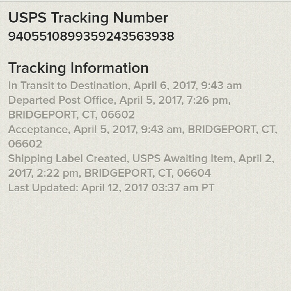 Tracking Number - image 1