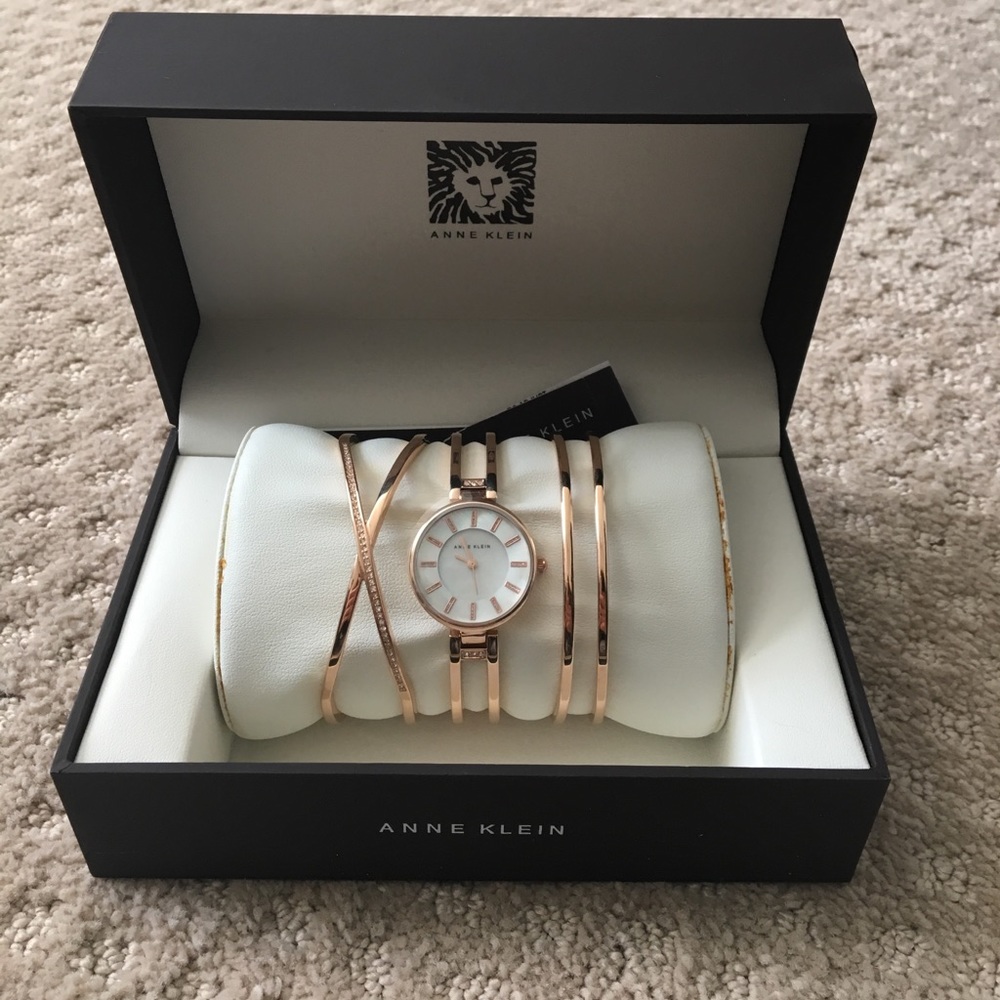 Anne Klein Watch and Bracelet Set - NIB