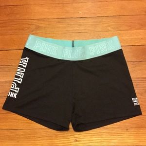 PINK WORKOUT SHORTS