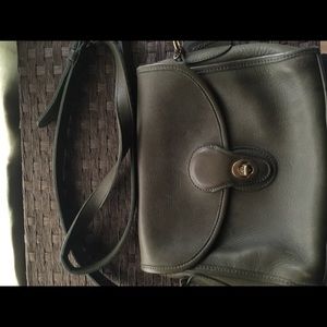 Ladies leather cross body bag
