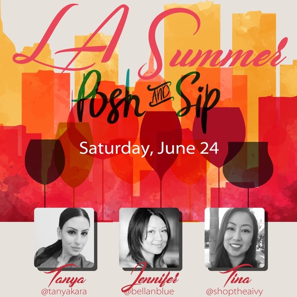 Accessories - It's here!!!!!! 6/24 Los Angeles Posh and Sip! Accessories - It's here!!!!!! 6/24 Los Angeles Posh and Sip!