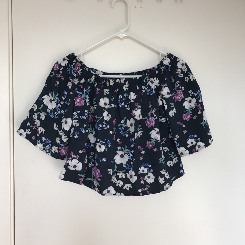 NWT American apparel floral top XS