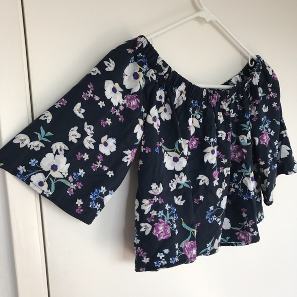 NWT American apparel floral top XS - Picture 3 of 3