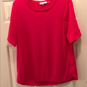 Calvin Klein Hot Pink Blouse
