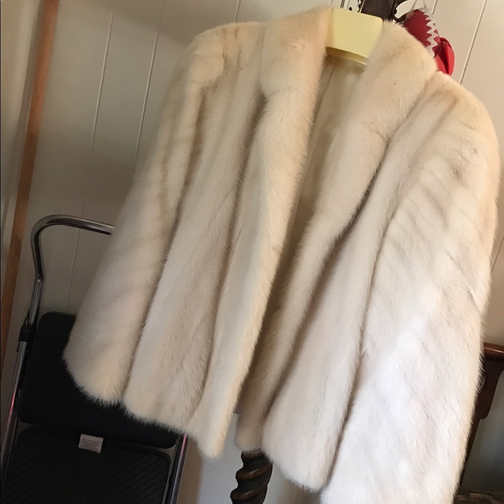 Mink fur coat