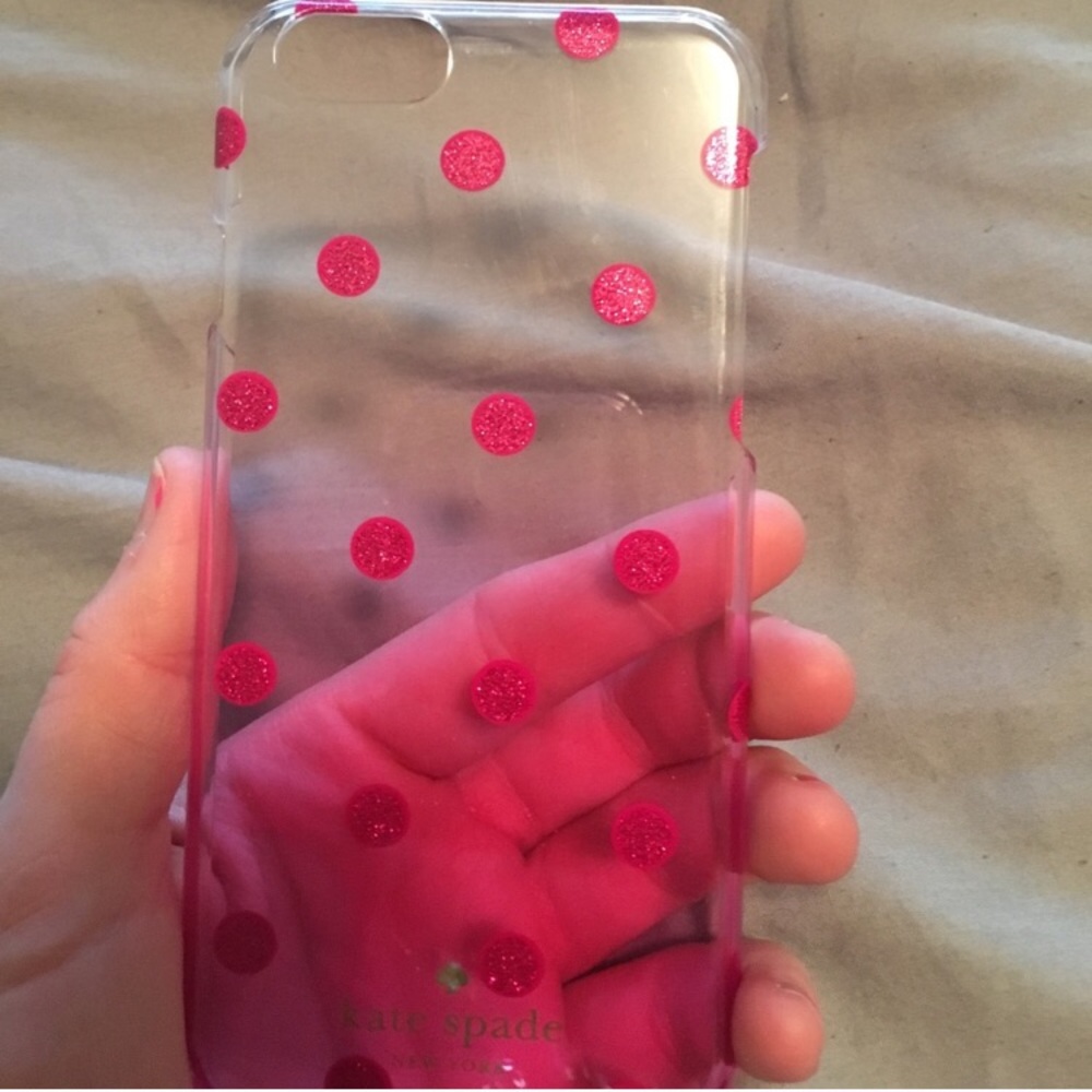 New Kate Spade glitter dot iPhone 6 case