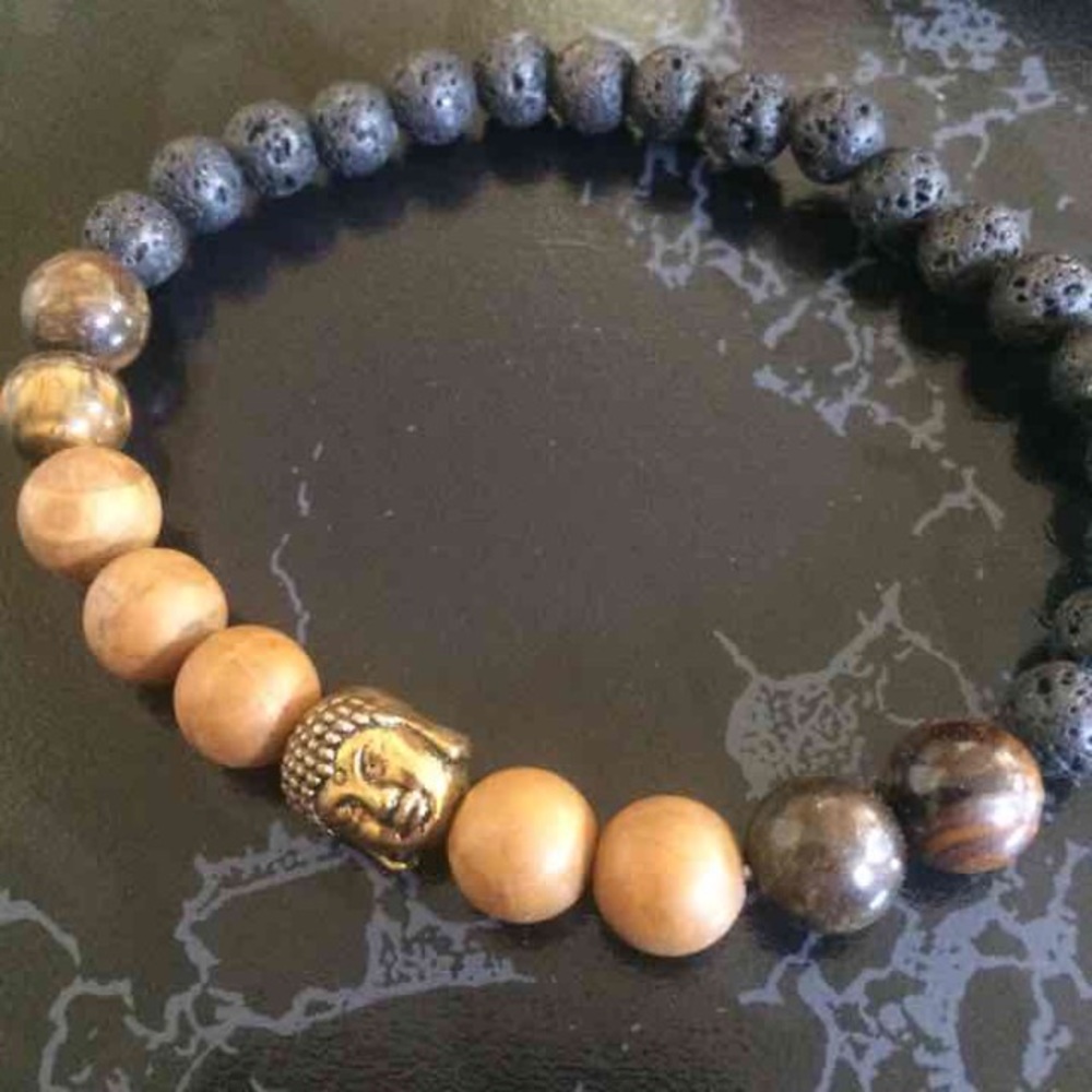 Buddha Yoga Gemstone Bracelet