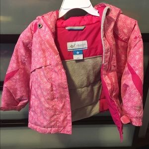 Columbia girl jacket and bib pants