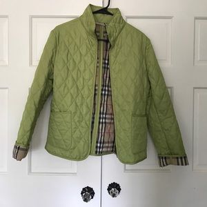 Burberry quilted jacket