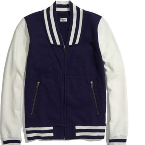 Madewell Tops - Madewell varsity sweatshirt