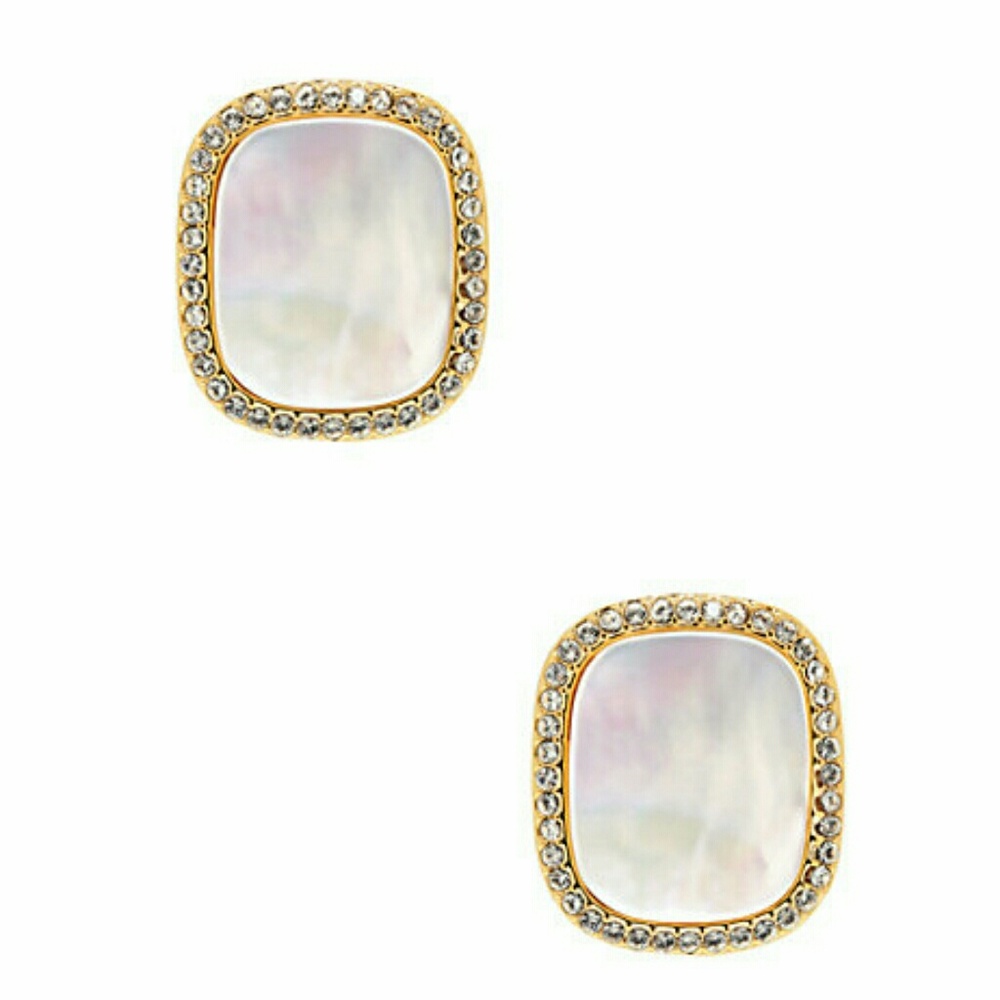 Kate Spade Madison Ave Empire Pave studs earrings