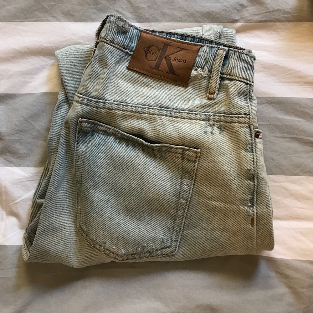 Calvin Klein mom jeans