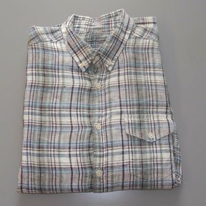 Lucky Brand Linen Button Down