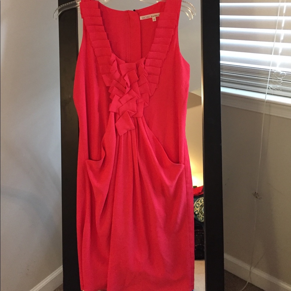 Coral dress
