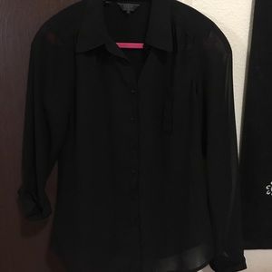 Guess Sheer button up