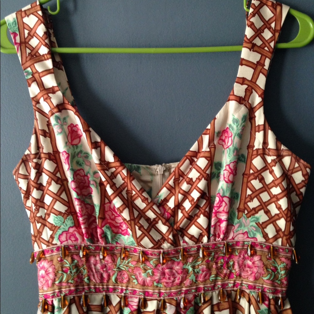 Anthro Plenty By Tracy Reese Rose Garden Dress