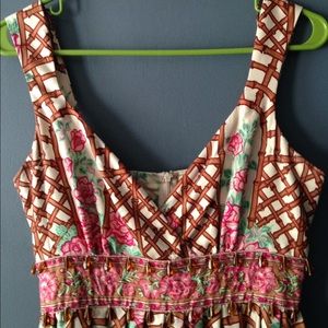 Anthro Plenty By Tracy Reese Rose Garden Dress