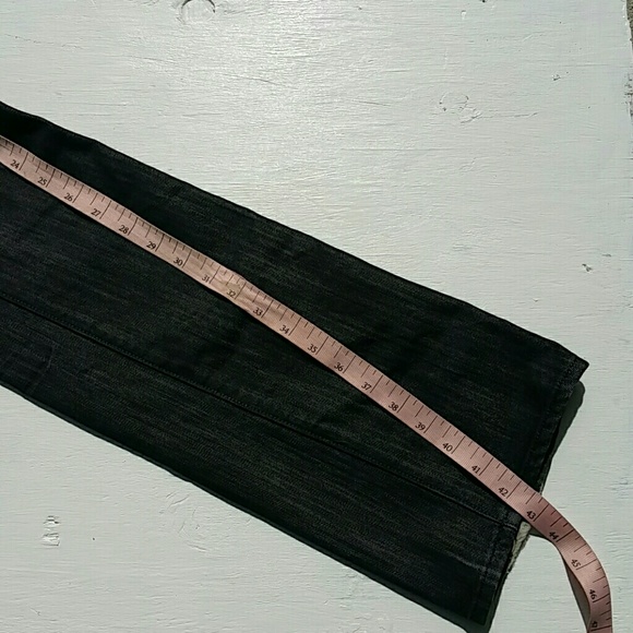 Banana Republic black metallic boot cut jeans - Picture 6 of 8