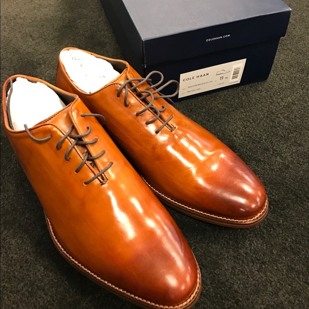 Preston Wholecut ox Cole Haans