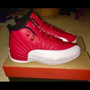*AUTHENTIC* All OG Gym Red Jordan 12