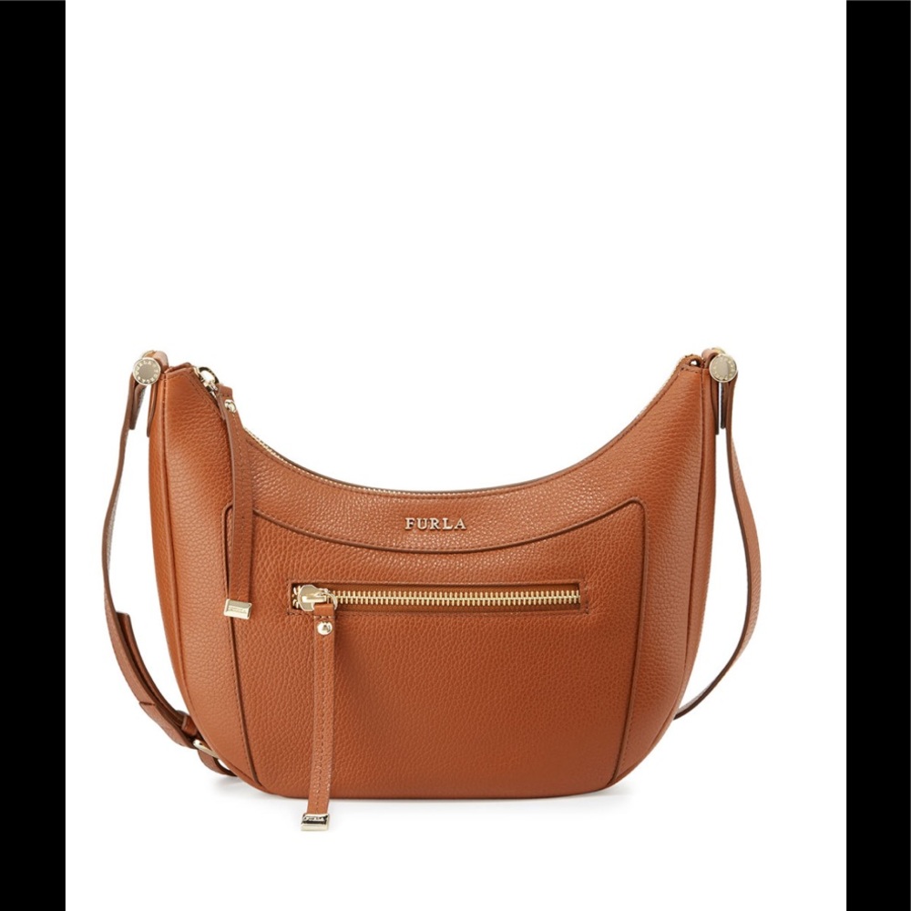 New Furla Ginerva Small Leather Crossbody