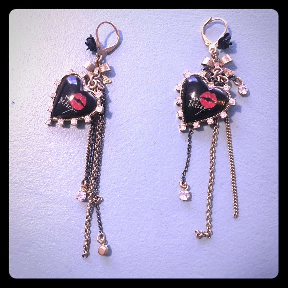 Betsey Johnson earrings