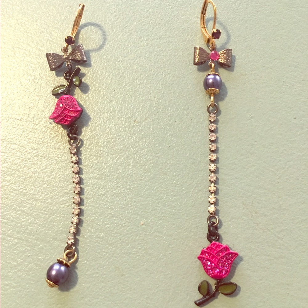 Betsey Johnson earrings