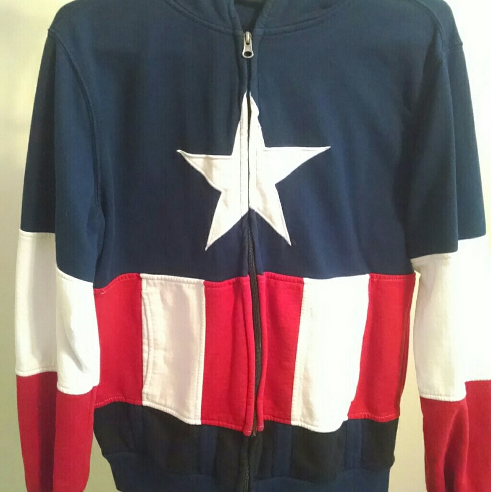 Marvel's Captain America Helmet Hoodie