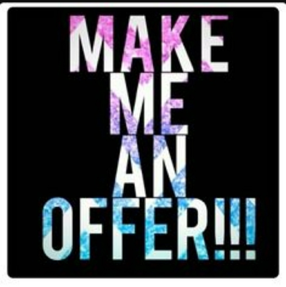 If its reasonable I will negotiate all offers...