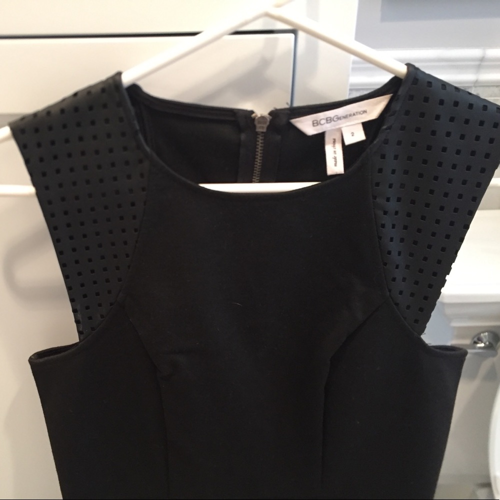 Black BCBGeneration cocktail dress - Picture 2 of 3