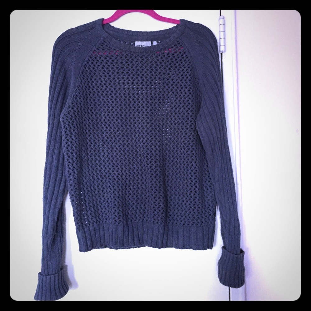 WeSC Periwinkle Mermaid Cut Sweater
