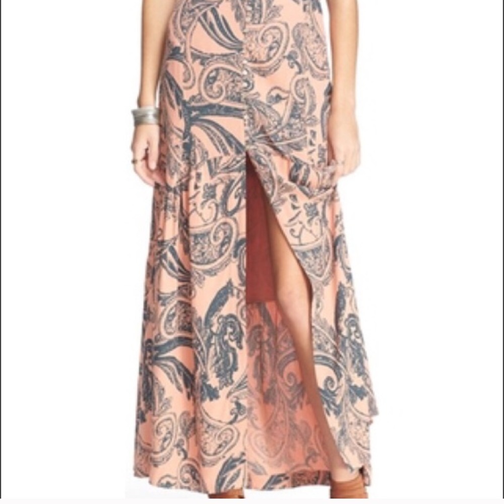 Free People maxi with slit