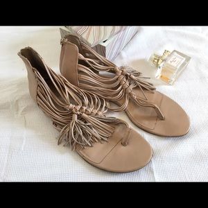Dolce Vita Nude Tassel Sandal