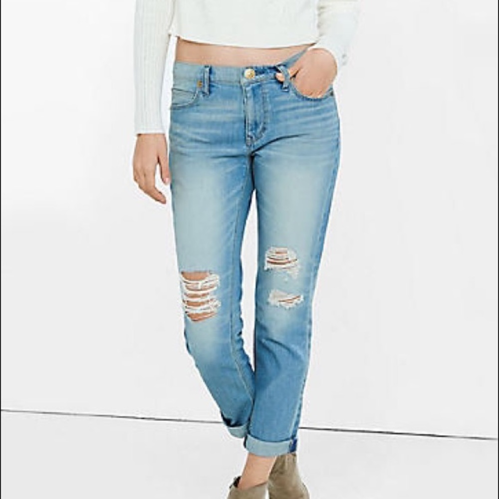Express Girlfriend Jeans Size 10