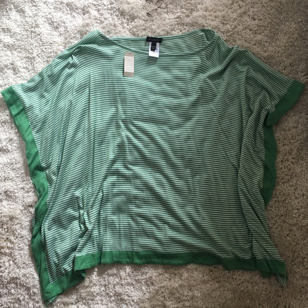 Talbots Poncho Top
