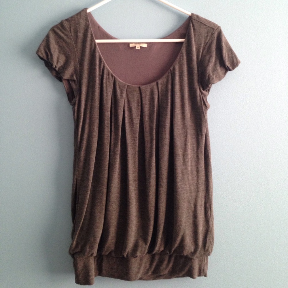 💥SOLD💥Anthropologie Bordeaux Top - Picture 1 of 4