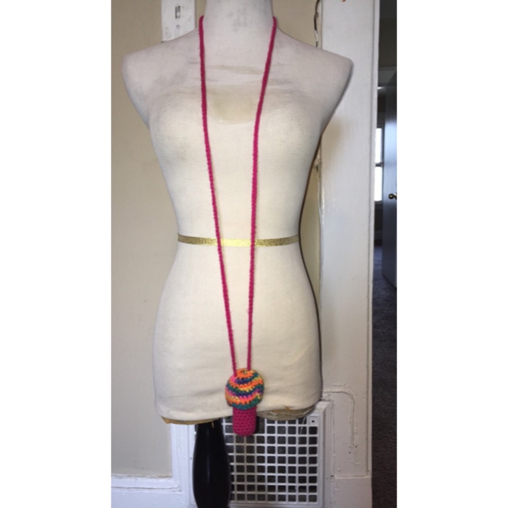 Handmade Coachella lighter leash