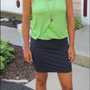H&M body-con skirt.