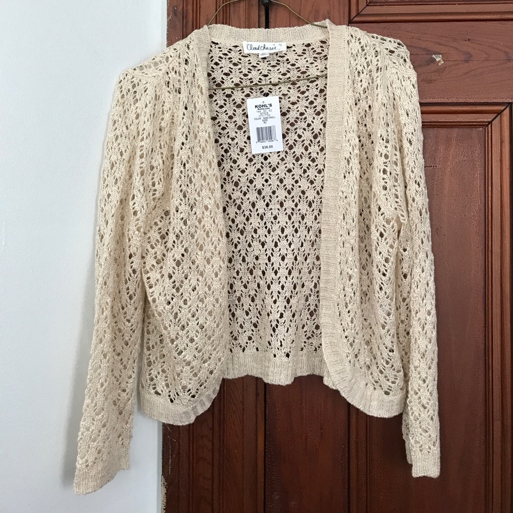 Tan sweater NWT