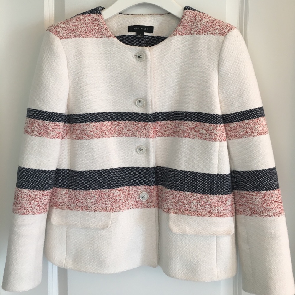 Ann Taylor cropped jacket