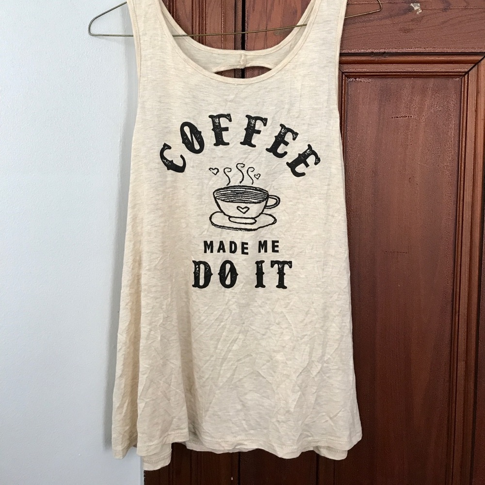 Tan tank top