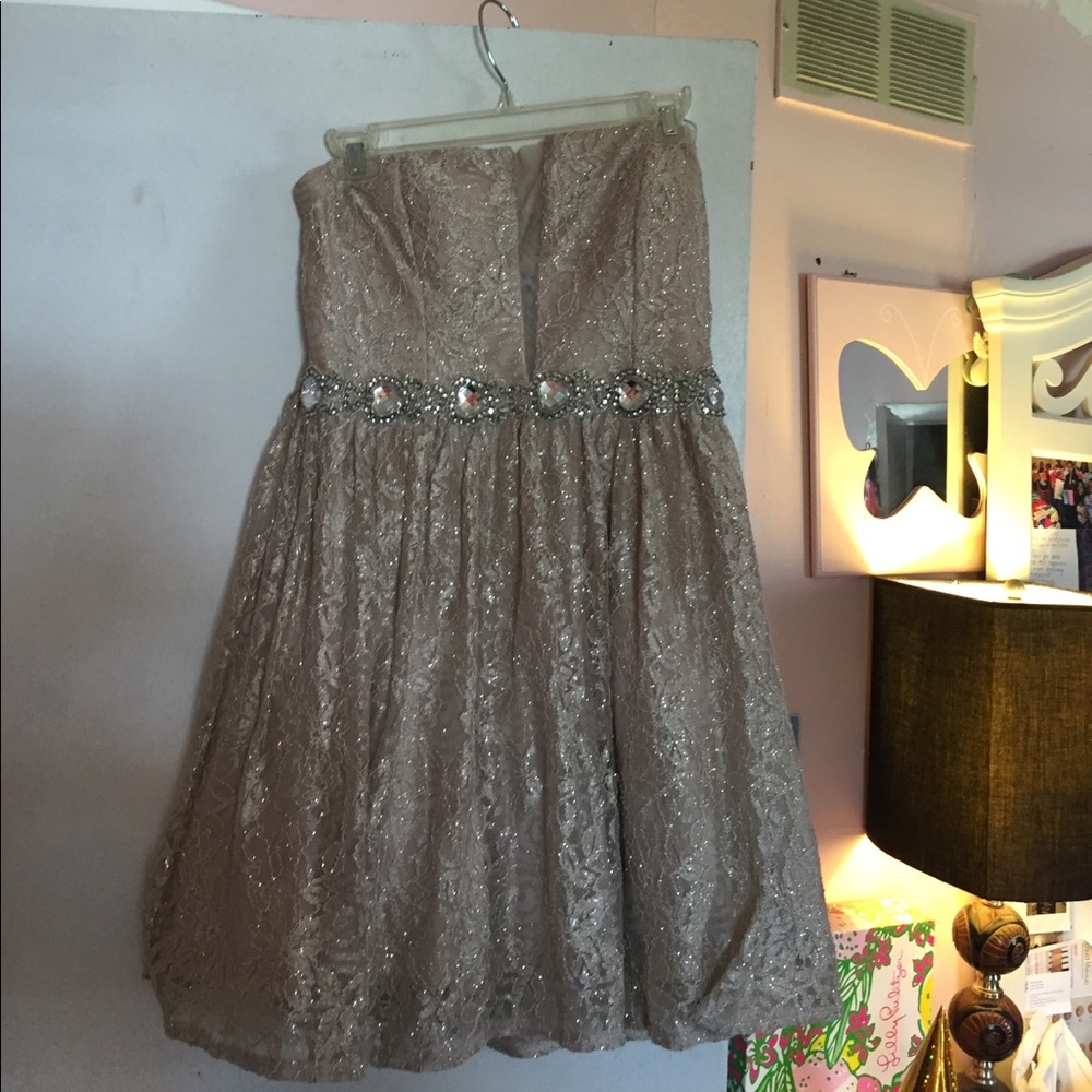 Champagne Formal Dress