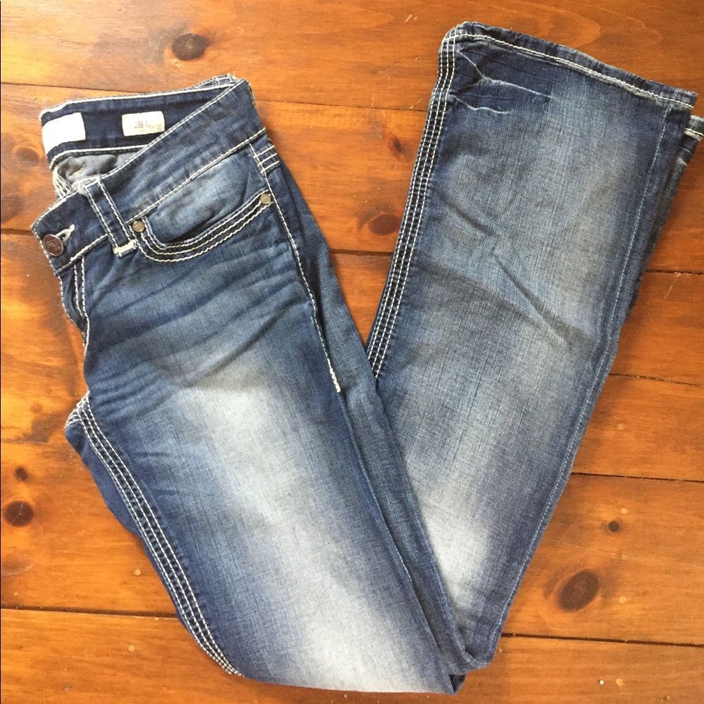 BKE Denim Stella 28 long boot cut.