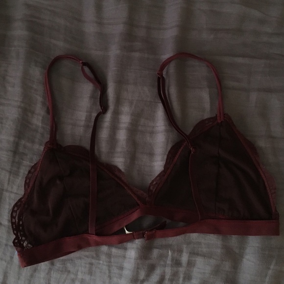 Large Fly Affair Burgandy Bandeau - Picture 2 of 5