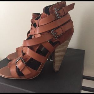 Trouve caged heel