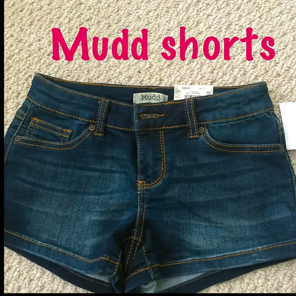NWT girls denim shorts size 10