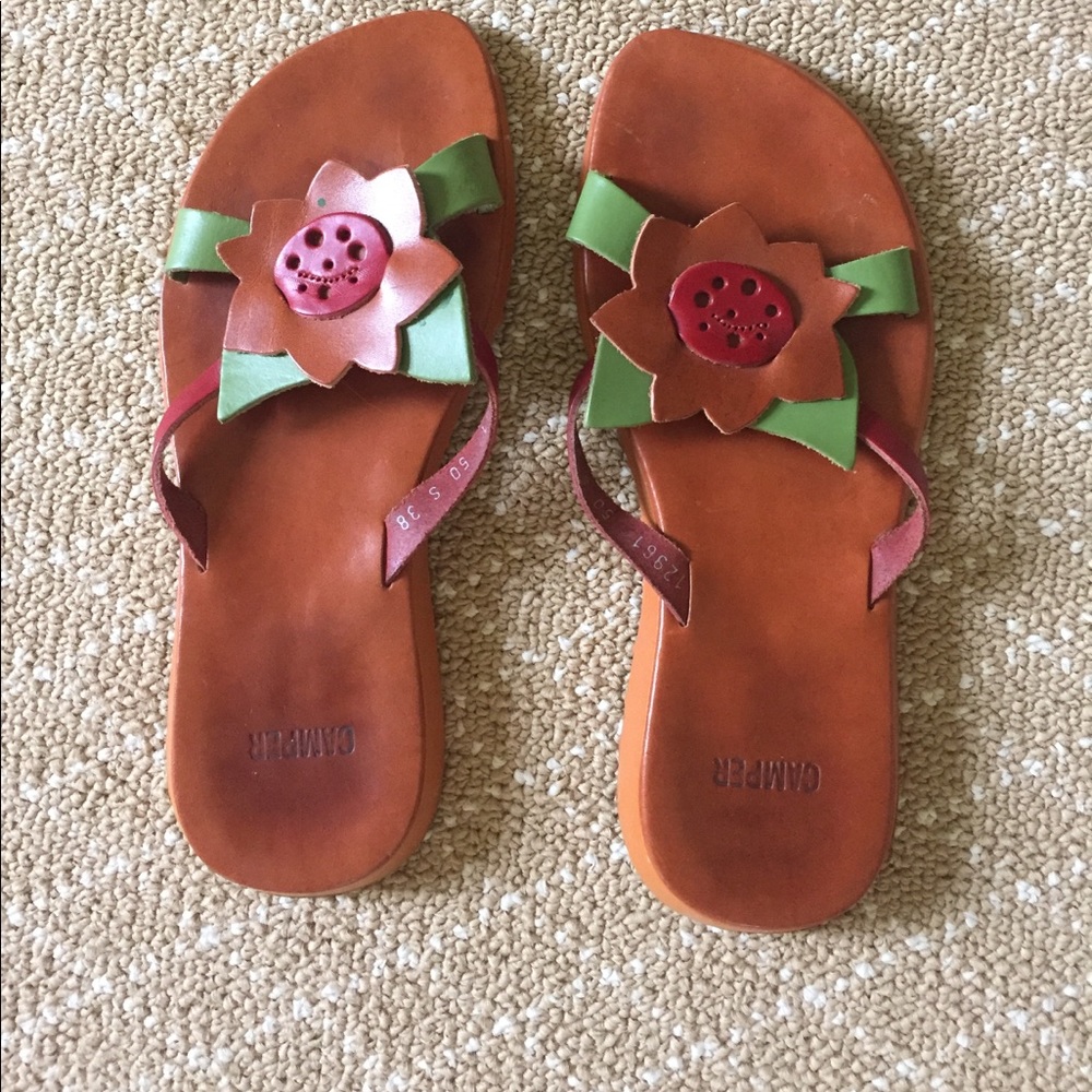 Camper flower sandals
