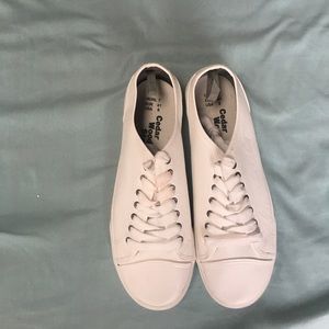 Never worn white chuck sneakers