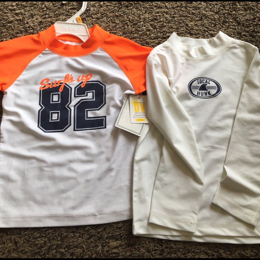 NWT KOALA KIDS UV PROTECTION SWIM SHIRTS 3T